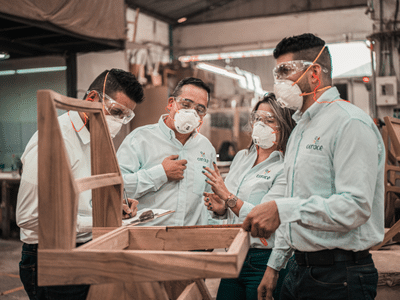 Managers industrie usine visite